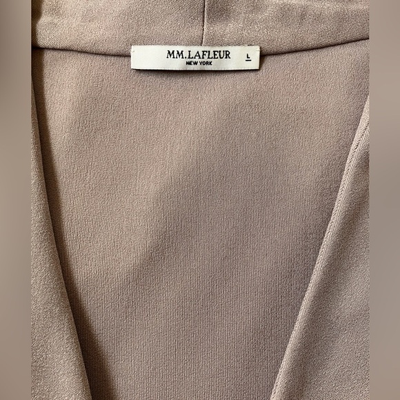 MM Lafeur Deneueve Faux Wrap Blouse L - Picture 5 of 10